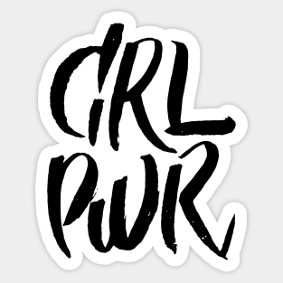 Girls Have the Power to Change the World Sticker